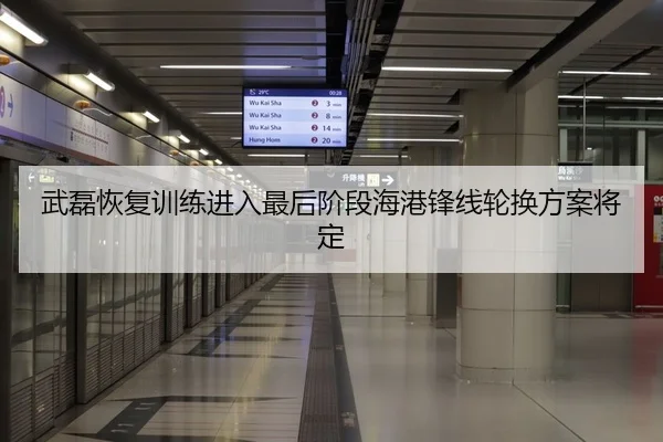 武磊恢复训练进入最后阶段海港锋线轮换方案将定